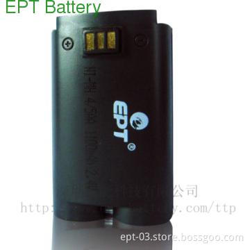 2*AA1100mah rechargeable Ni-MH battery black shell
